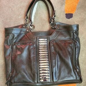 Balenciaga F/W 07 Vert Fonce Sac Clous